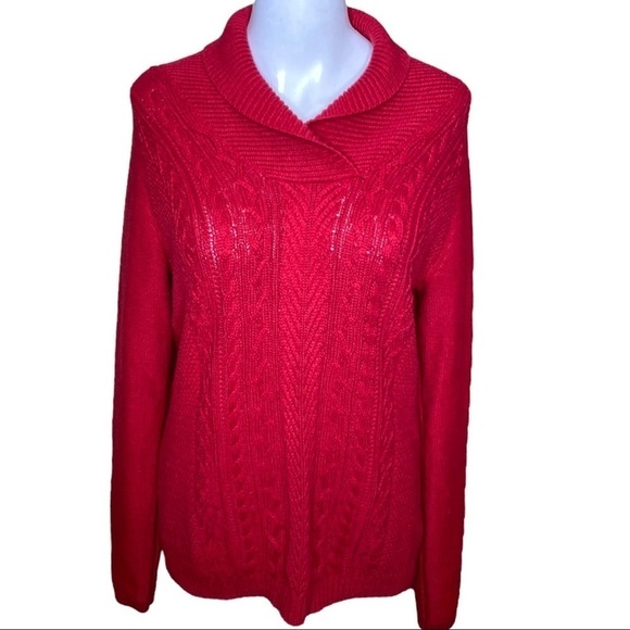 Coldwater Creek Sweater Red Size 4-6 (XS) - Picture 1 of 8